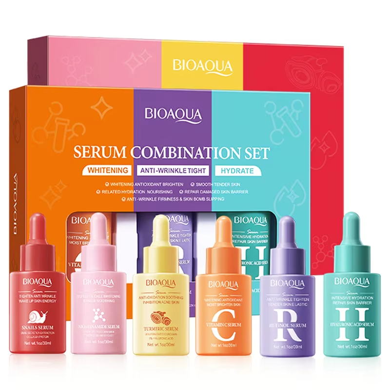 Hyaluronic Acid Facial Serum - 3 ชิ้น/เซ็ต BIOAQUA Vitamin C Retinol
