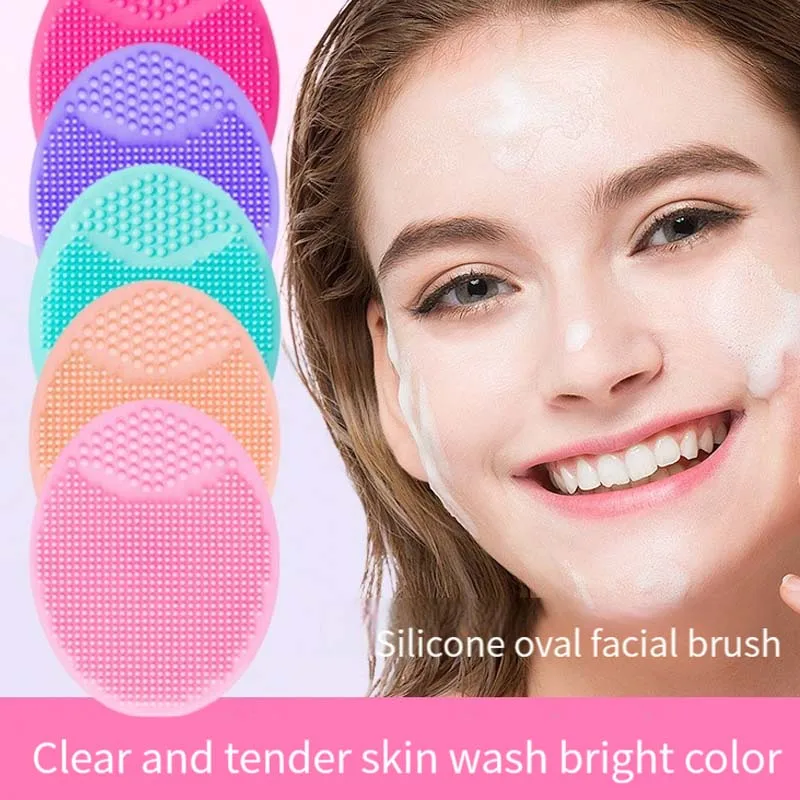 Silicone Face Scrubber Electric - แปรงซิลิโคนขัดหน้า แปรงทำความสะอาดผิวหน้า ขจัดสิวเสี้ยน ขจัดสิวอุดตัน สำหรับทำความสะอาดผิวหน้าอย่างล้ำลึก