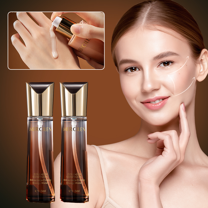 Hyaluronic Acid Facial Serum - เมอร์ซิเลน คอลลาเจน คอร์ดิเซปส์ เฟิร์มมิ่ง เอนเนอร์จี้ วอเตอร์