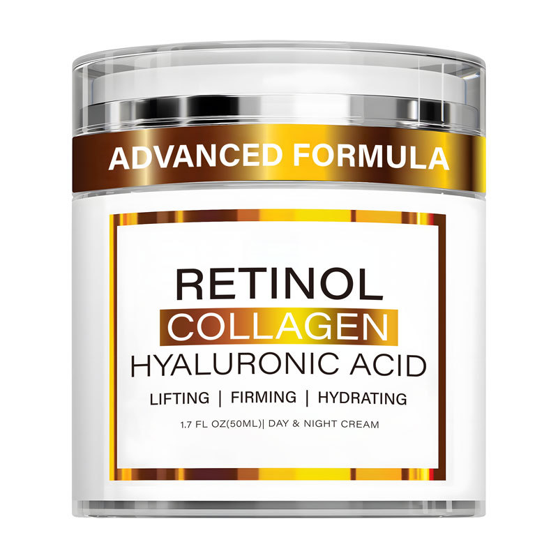Retinol Anti Wrinkle Cream - ครีมเรตินอลสำหรับผิวหน้าผสมคอลลาเจนเปปไทด์ - ครีมลดเลือนริ้วรอยกลางวัน-กลางคืน บำรุงผิวหน้า ช่วยกระชับและยกกระชับผิว