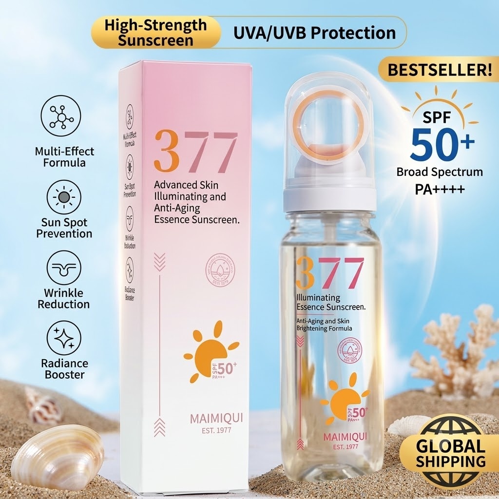MAIMIQI 90g 377 ไวท์เทนนิ่ง ซั - Spf 50 Waterproof Sunscreen บทวิจารณ์และราคา