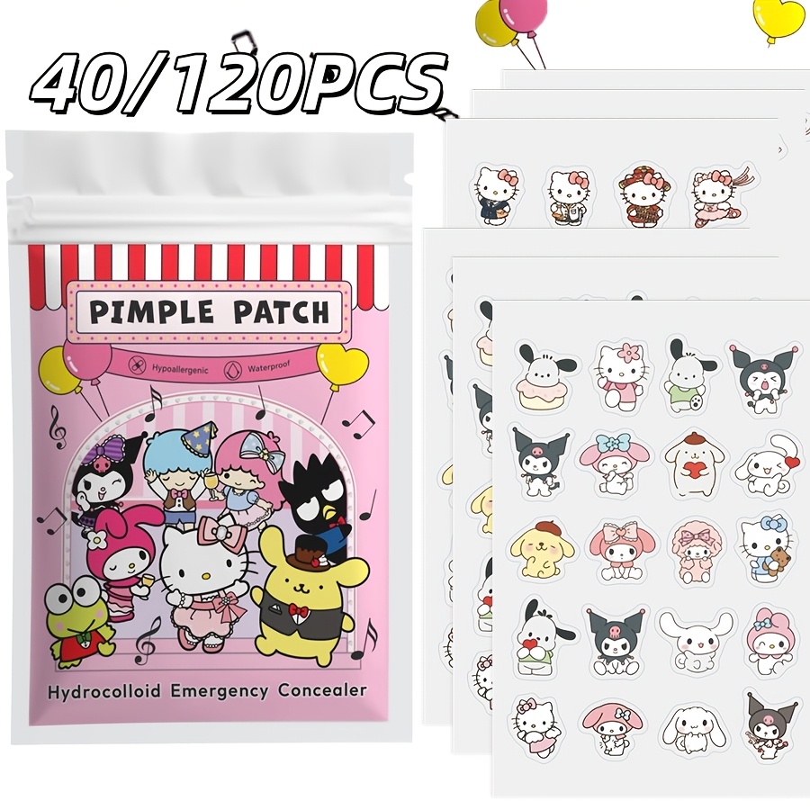 แผ่นแปะสิว Hello Kitty 40/120  - Skincare บทวิจารณ์และราคา