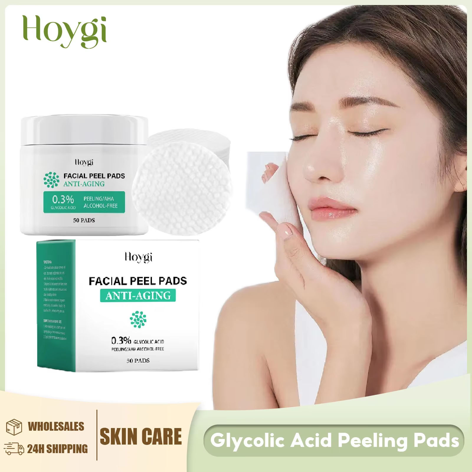 Glycolic Acid สําลีแผ่นรูขุมขน - Salicylic Acid Blackhead Remover บทวิจารณ์และราคา