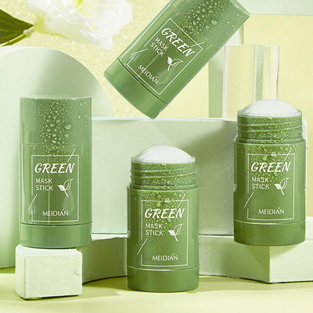 มาส์กหน้าชาเขียวแท่ง ทำความสะอ - Green Tea Cleansing Clay Mask บทวิจารณ์และราคา