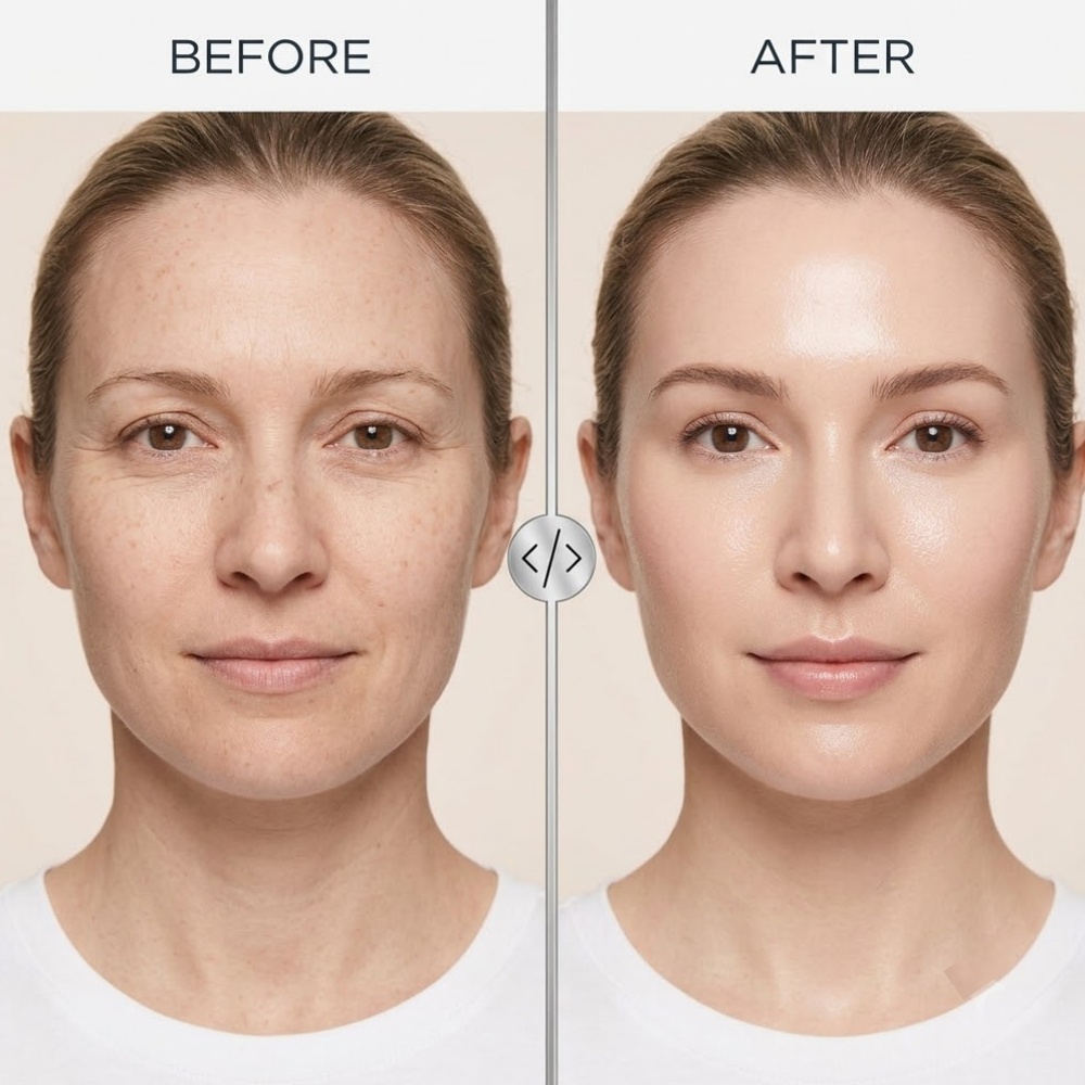 คอปเปอร์เปปไทด์ เฟซ เซรั่ม แอน - Hyaluronic Acid Facial Serum บทวิจารณ์และราคา