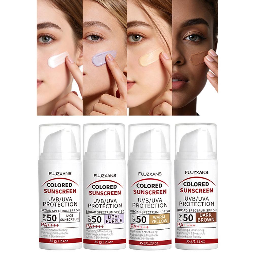 ครีมกันแดดหลายเฉดสี SPF50 PA++ - Spf 50 Waterproof Sunscreen บทวิจารณ์และราคา
