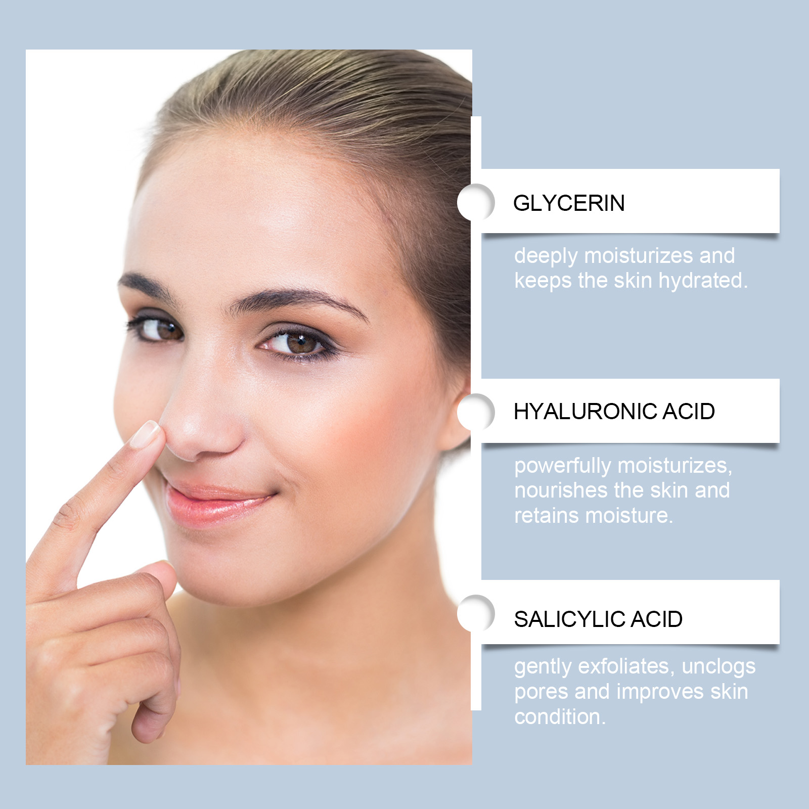 Salicylic Acid Nose Pore Strip - Salicylic Acid Blackhead Remover บทวิจารณ์และราคา