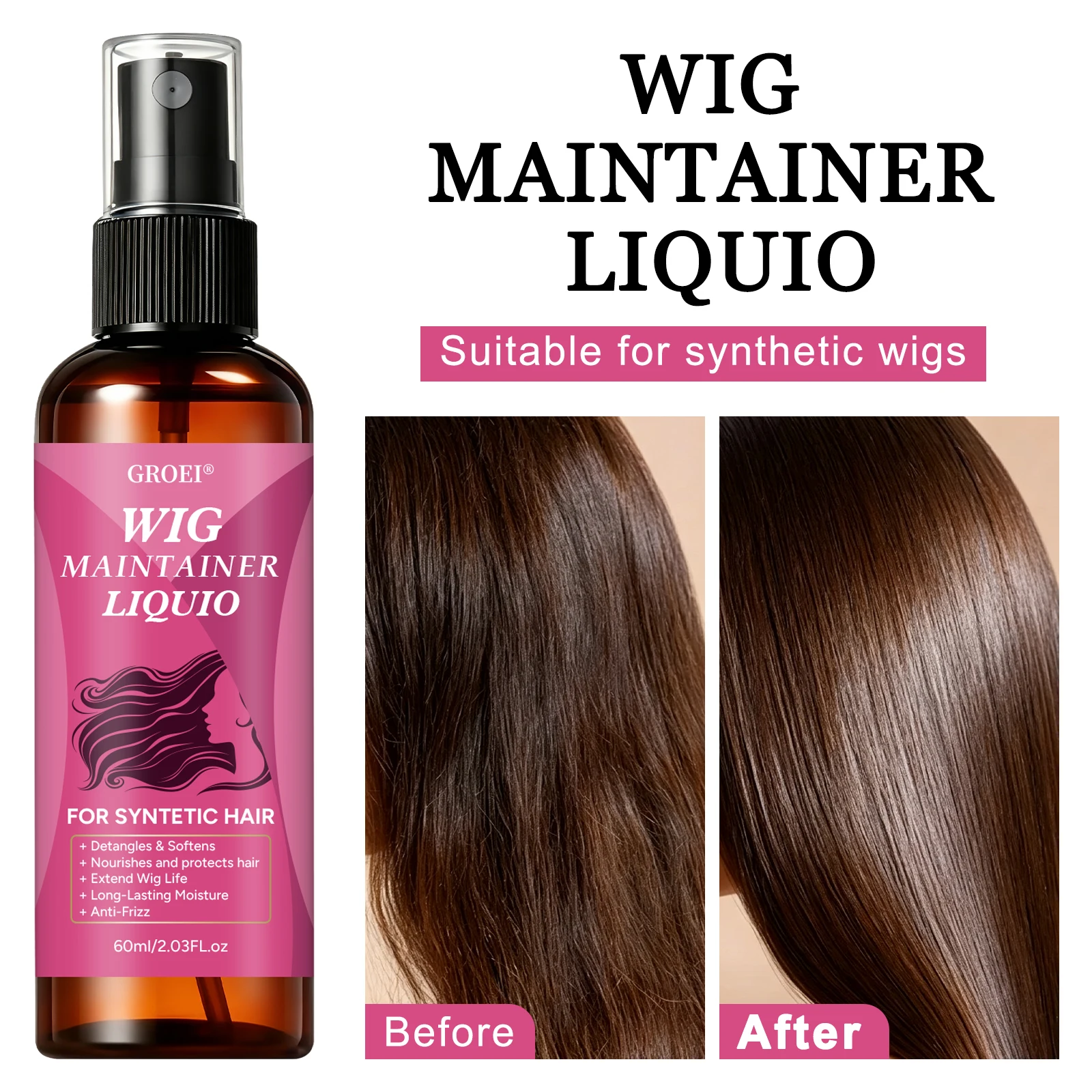สเปรย์บำรุงวิกผมป้องกันผมชี้ฟู - Hair Care บทวิจารณ์และราคา