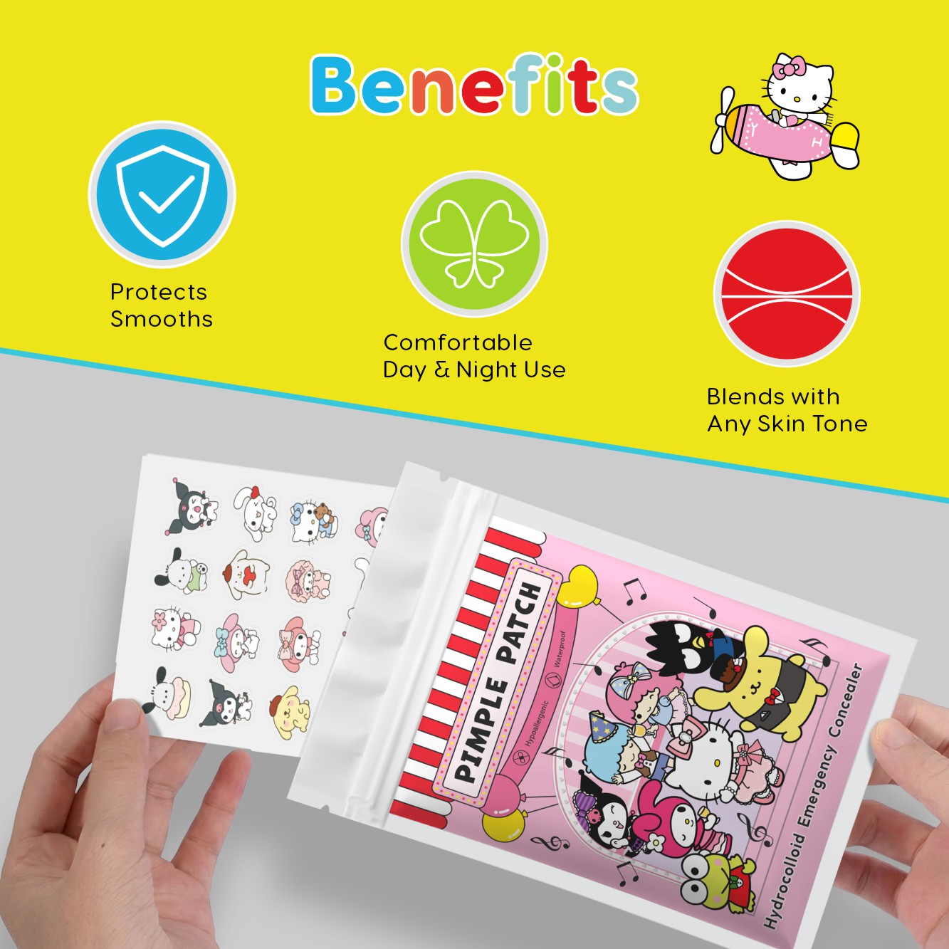 20/100 ชิ้นชุดแปะสิวไฮโดรคอลลอ - Hydrocolloid Pimple Patch บทวิจารณ์และราคา