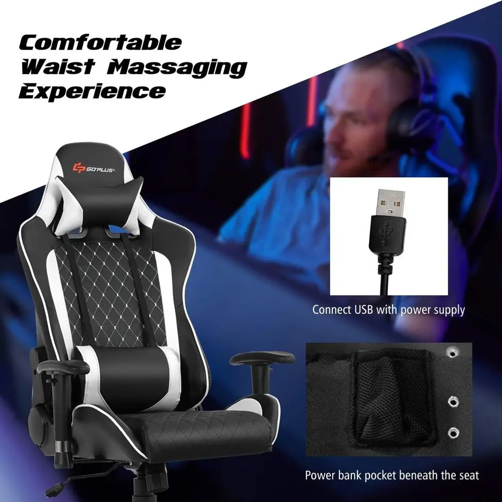 เก้าอี้เกมมิ่งปรับระดับได้ตามห - Massage บทวิจารณ์และราคา