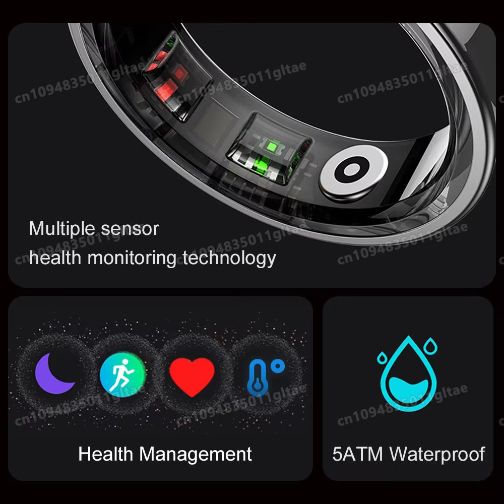 แหวนอัจฉริยะ R10 พร้อมเคสชาร์จ - Health Monitors บทวิจารณ์และราคา