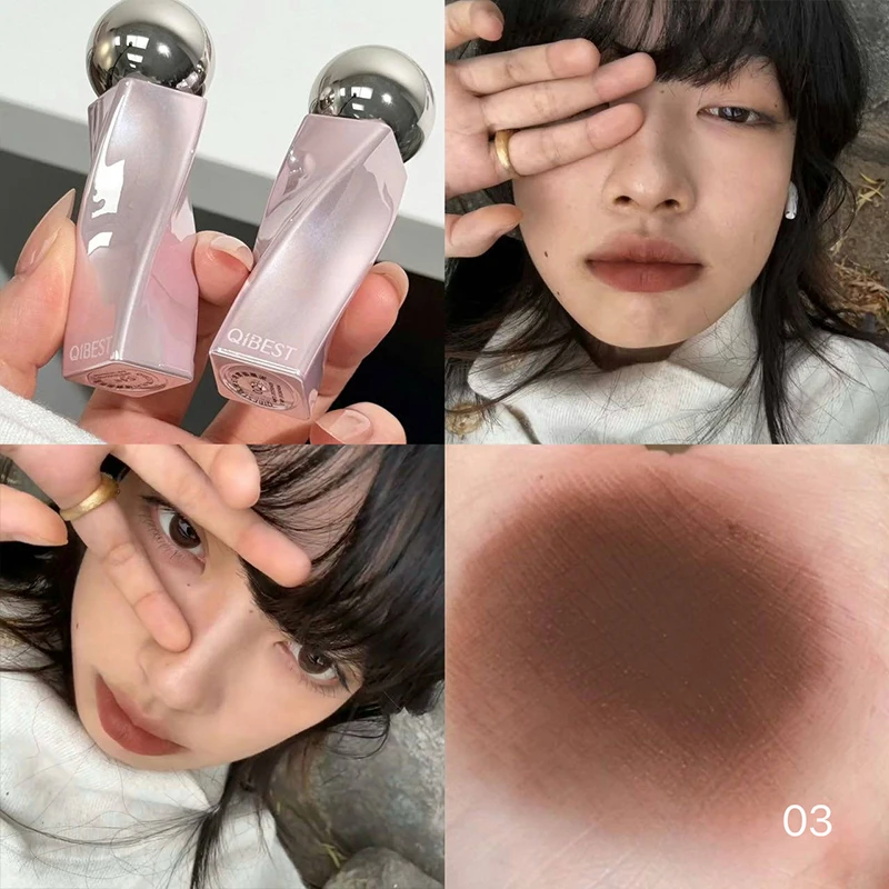 QIBEST เวลเวท นู้ด ลิป มัด เมค - Matte Velvet Lip Tint Long Lasting บทวิจารณ์และราคา