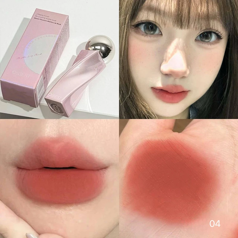 QIBEST เวลเวท นู้ด ลิป มัด เมค - Matte Velvet Lip Tint Long Lasting บทวิจารณ์และราคา