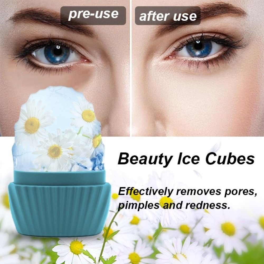 ลูกกลิ้งน้ำแข็งซิลิโคน ลดรูขุม - Face Ice Roller Puffiness บทวิจารณ์และราคา