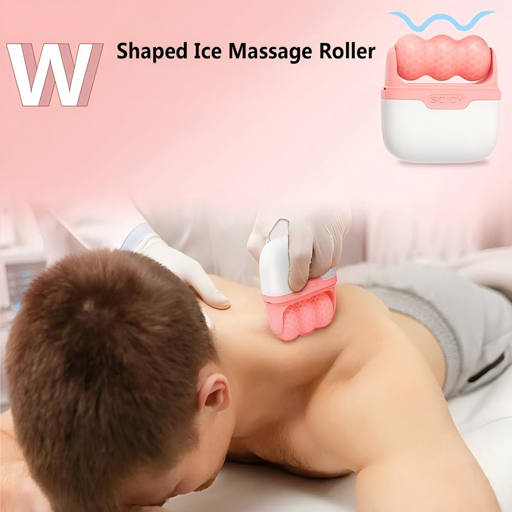 ลูกกลิ้งน้ำแข็งสองด้านสำหรับใบ - Face Ice Roller Puffiness บทวิจารณ์และราคา