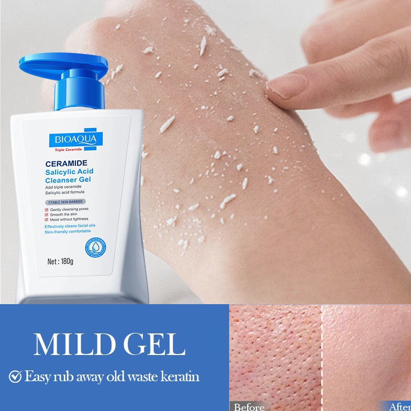 เจลทำความสะอาดผิวหน้าผสมเซราไม - Salicylic Acid Blackhead Remover บทวิจารณ์และราคา