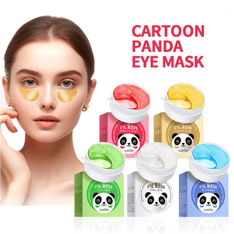 60pcs SADOER คริสตัล Collagen  - Collagen Under Eye Patches บทวิจารณ์และราคา