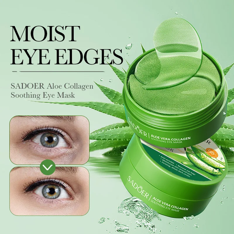 SAODER 60 ชิ้นแผ่นแปะใต้ตาคอลล - Collagen Under Eye Patches บทวิจารณ์และราคา
