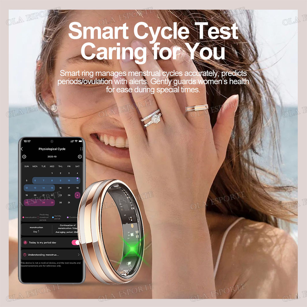 แหวนสมาร์ทบางเฉียบ 6.3 มม. รุ่ - Health Monitors บทวิจารณ์และราคา