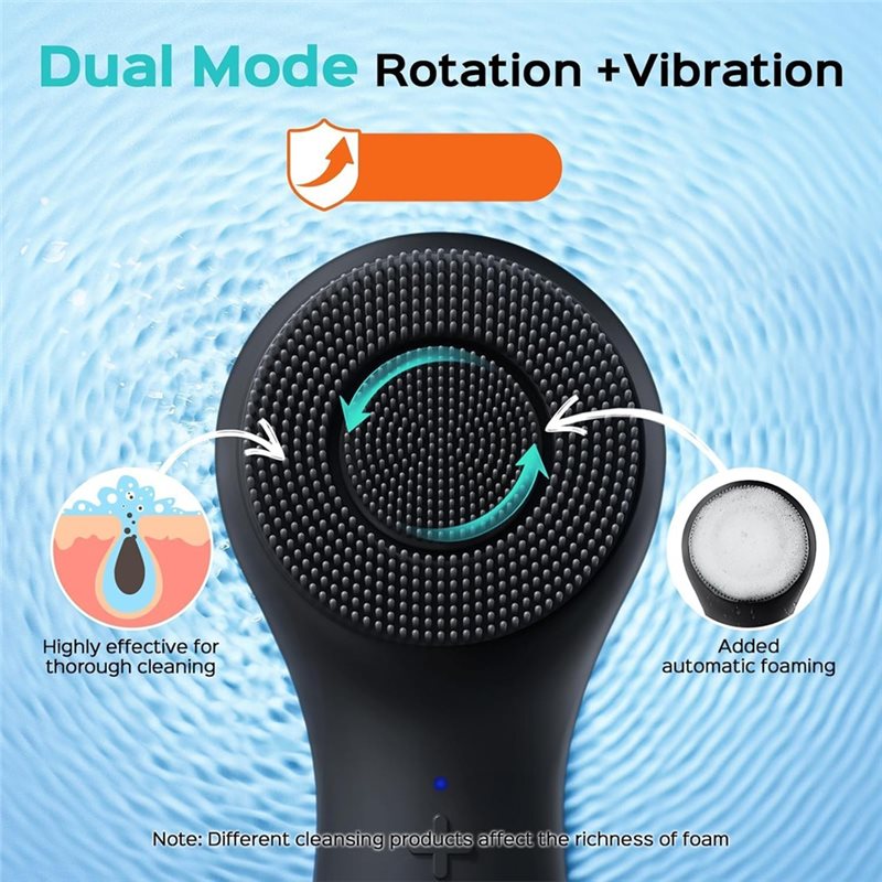 AA20-เครื่องขัดหน้า, แปรงทำควา - Silicone Face Scrubber Electric บทวิจารณ์และราคา