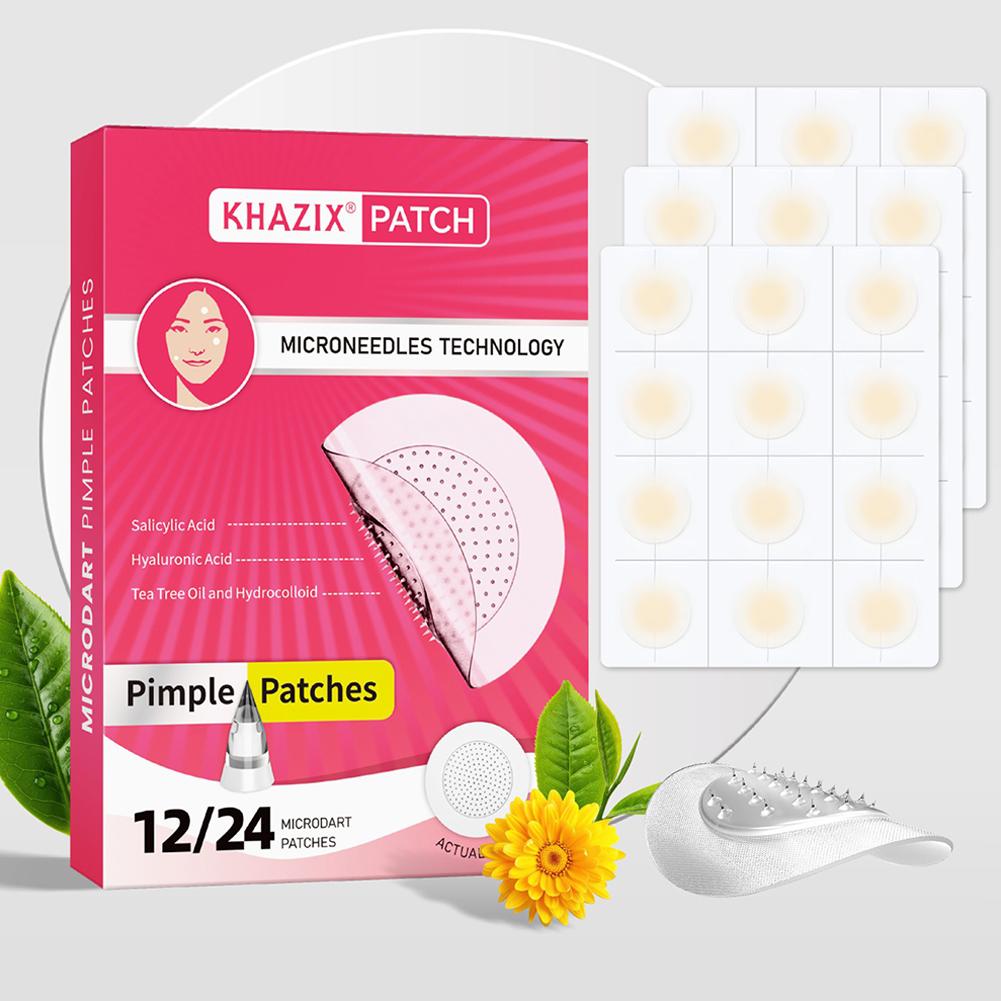 แผ่นแปะสิวไมโครนีดเดิล 12/24 ช - Hydrocolloid Pimple Patch บทวิจารณ์และราคา