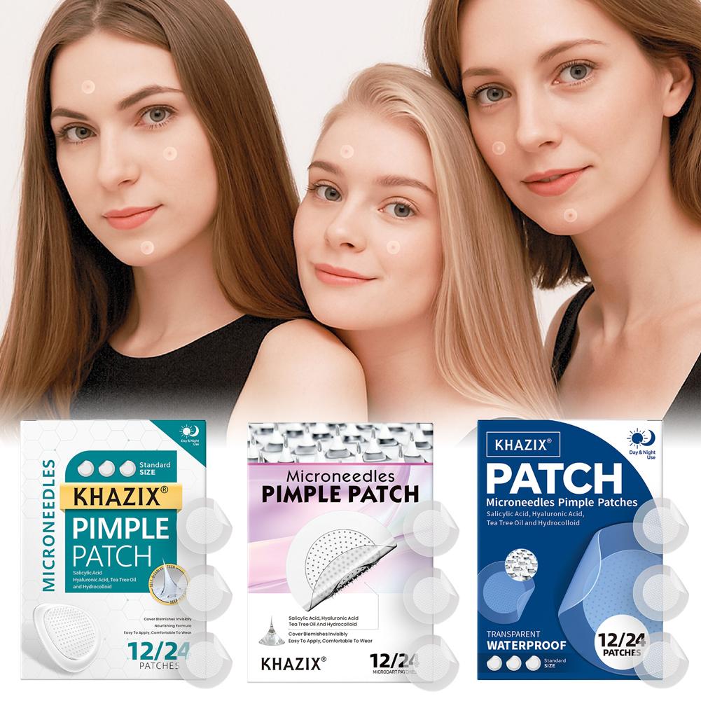 แผ่นแปะสิวไมโครนีดเดิล 12/24 ช - Hydrocolloid Pimple Patch บทวิจารณ์และราคา