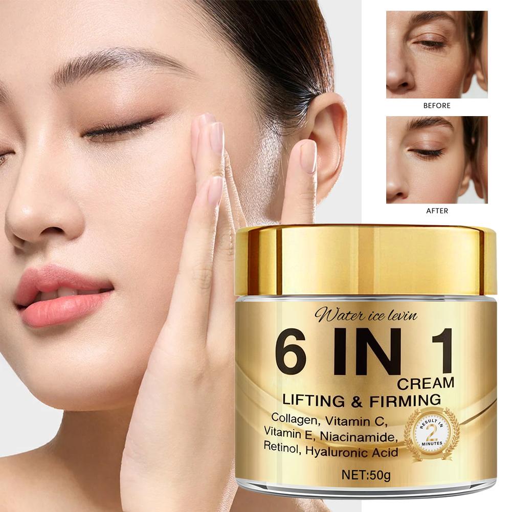 ครีมลดริ้วรอย 6 in 1 คอลลาเจน  - Retinol Anti Wrinkle Cream บทวิจารณ์และราคา