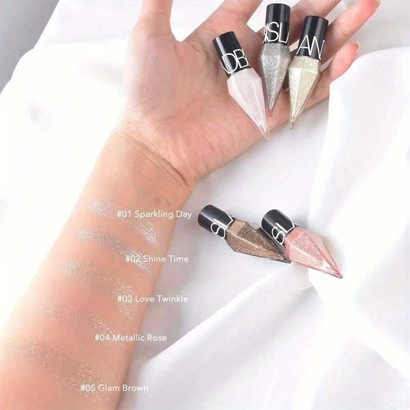 Pearlescent Glitter Diamond Li - Waterproof Liquid Eyeliner Pen บทวิจารณ์และราคา
