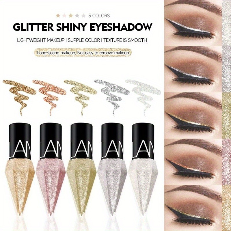 Pearlescent Glitter Diamond Li - Waterproof Liquid Eyeliner Pen บทวิจารณ์และราคา