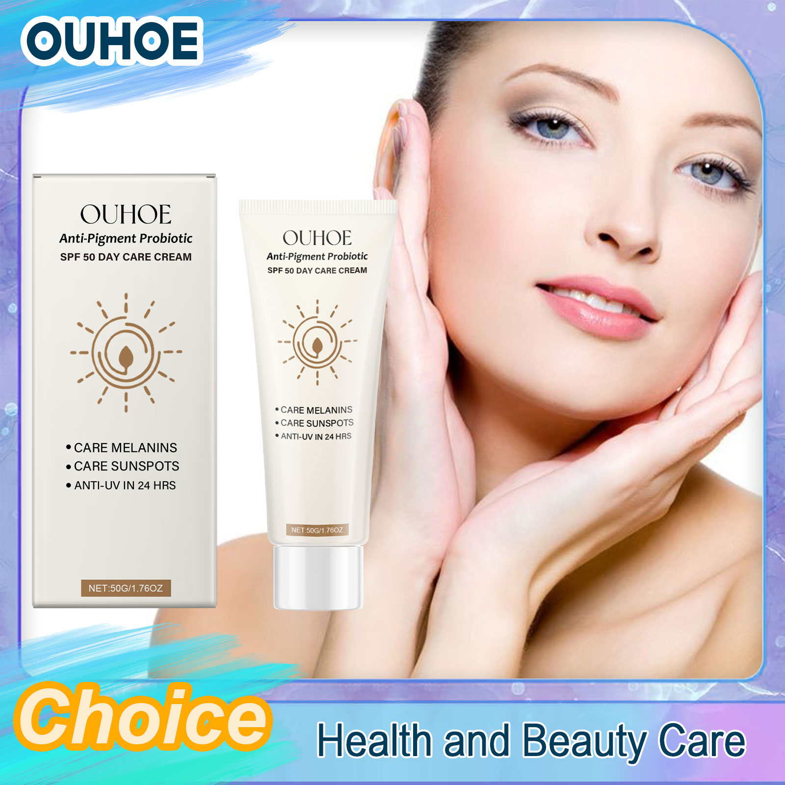 ครีมกันแดด SPF50 ป้องกันรังสีอ - Spf 50 Waterproof Sunscreen บทวิจารณ์และราคา