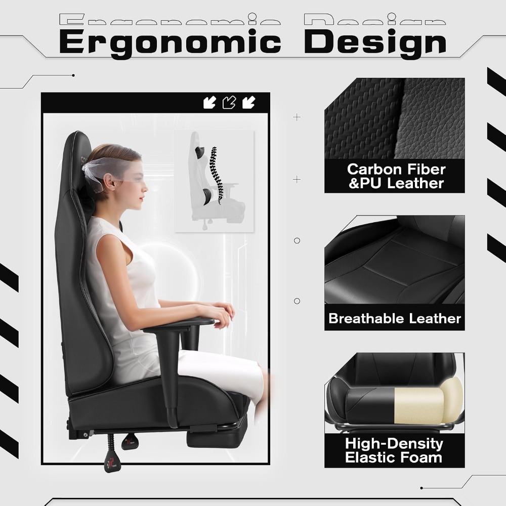 เก้าอี้เกมมิ่ง: เก้าอี้ทำงานที - Massage บทวิจารณ์และราคา