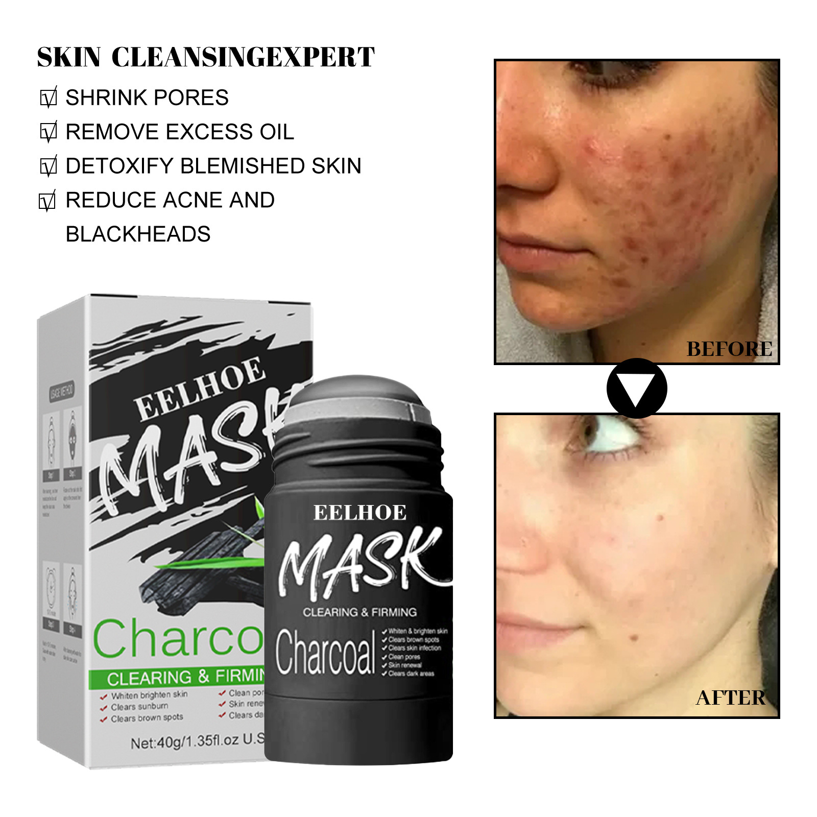 มาส์กโคลนแบบแท่ง บำรุงผิวหน้า  - Green Tea Cleansing Clay Mask บทวิจารณ์และราคา