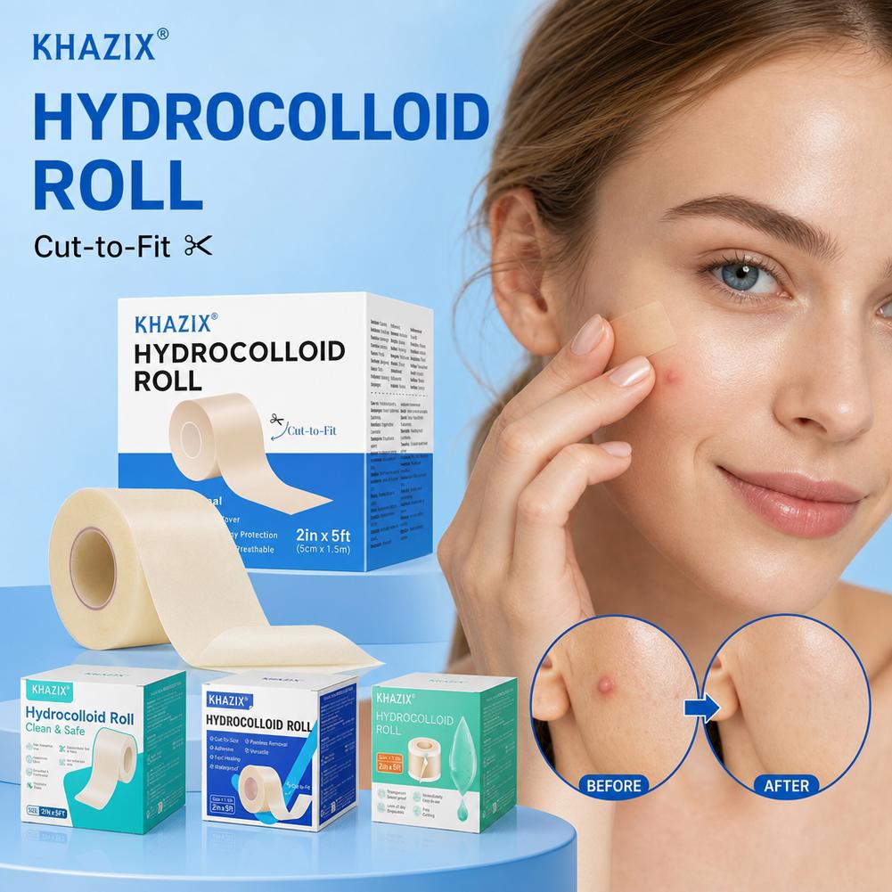 แผ่นแปะสิวไฮโดรคอลลอยด์แบบม้วน - Hydrocolloid Pimple Patch บทวิจารณ์และราคา