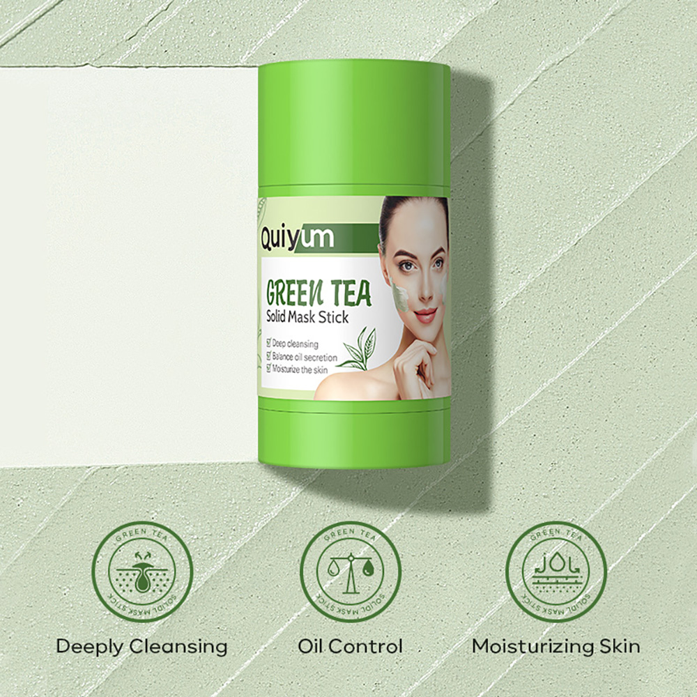 QUIYUM มาส์กโคลนชาเขียวมัทฉะแบ - Green Tea Cleansing Clay Mask บทวิจารณ์และราคา