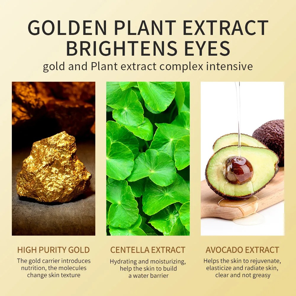 120pcs Avocado Golden Collagen - Collagen Under Eye Patches บทวิจารณ์และราคา