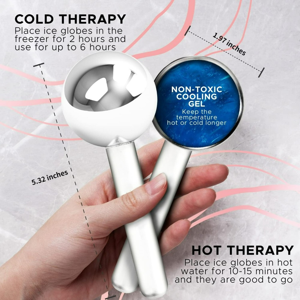 เครื่องนวดหน้าด้วยความเย็น ลูก - Face Ice Roller Puffiness บทวิจารณ์และราคา