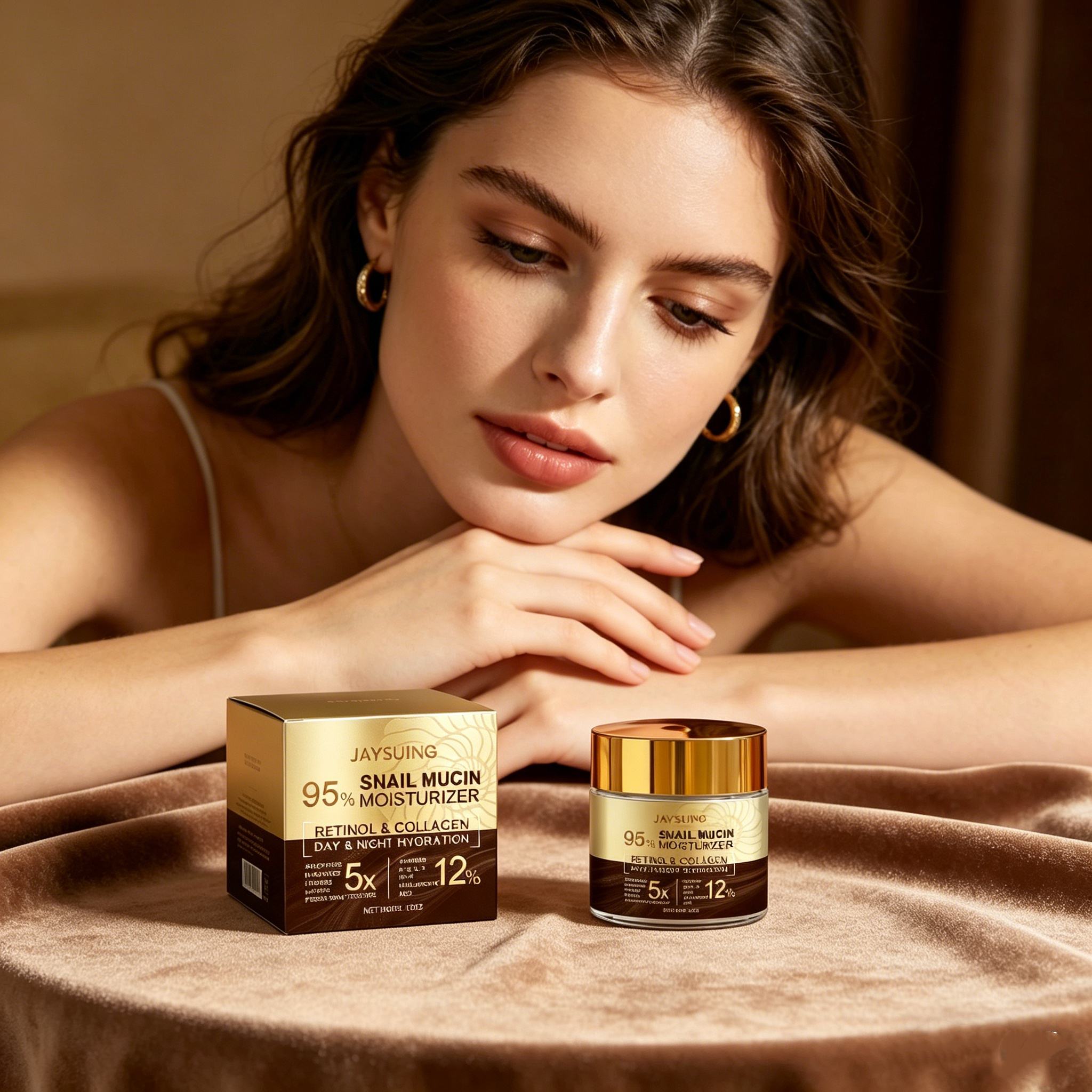 95% Snail Mucin Moisturizer Co - Retinol Anti Wrinkle Cream บทวิจารณ์และราคา