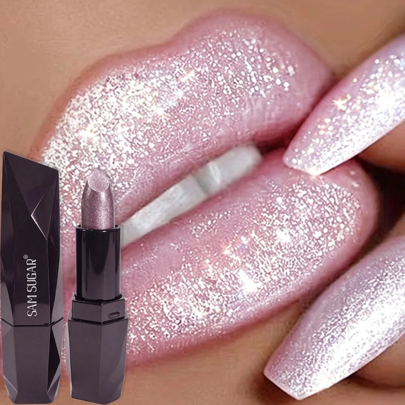 ลิปสติกกำมะหยี่กลิตเตอร์เมทัลล - Matte Velvet Lip Tint Long Lasting บทวิจารณ์และราคา