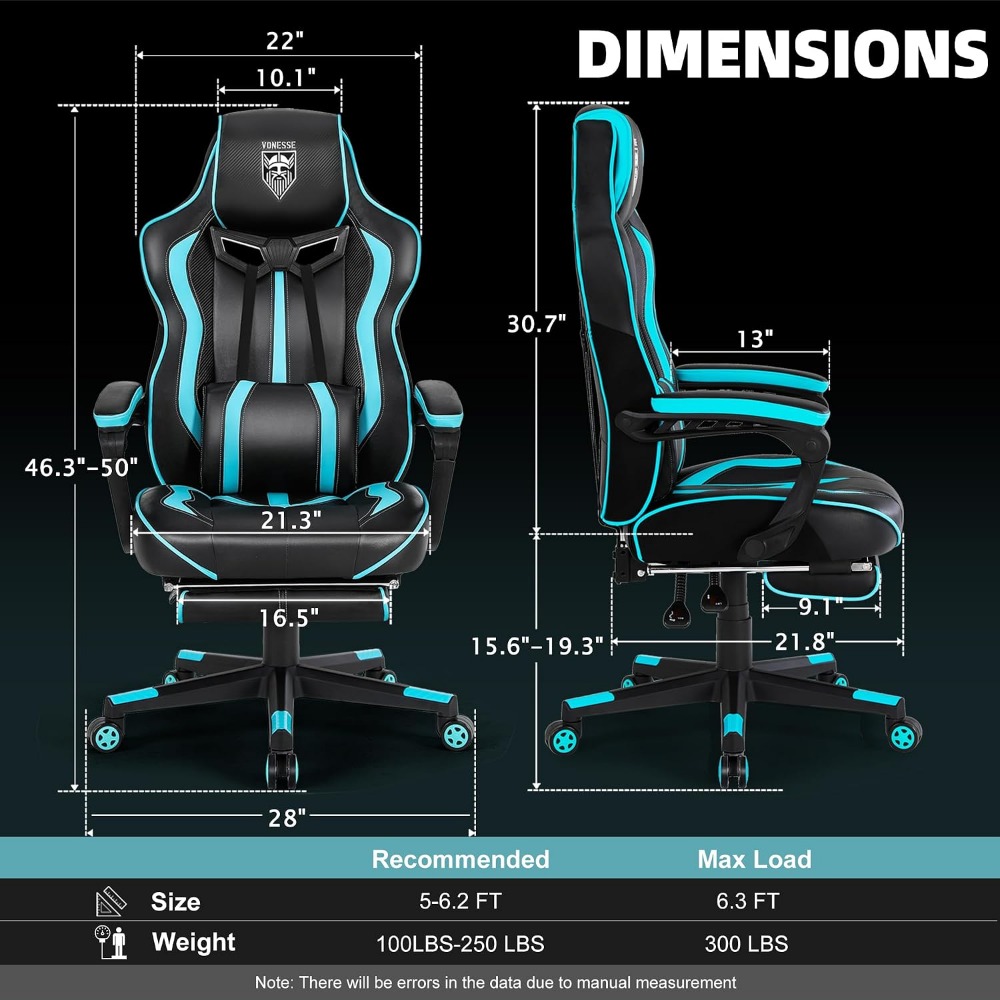 เก้าอี้เกมมิ่งเพื่อสุขภาพพร้อม - Massage บทวิจารณ์และราคา