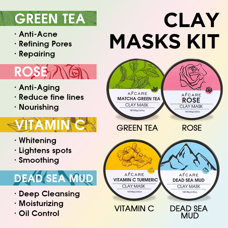 ชุดมาส์กหน้า 4 ชิ้น พร้อมด้วยม - Green Tea Cleansing Clay Mask บทวิจารณ์และราคา