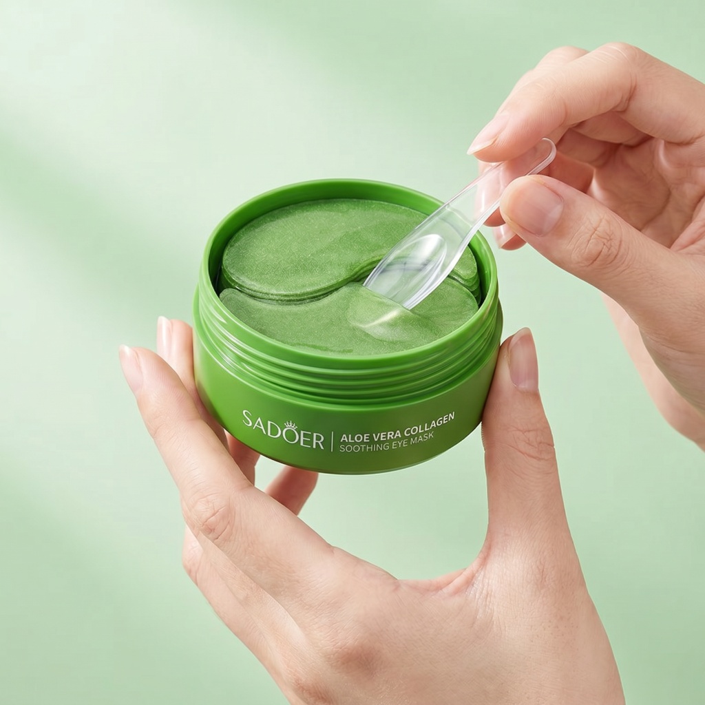 60 ชิ้น อโลเวร่า คอลลาเจน อาย  - Collagen Under Eye Patches บทวิจารณ์และราคา