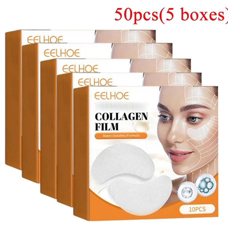 5 กล่องคอลลาเจนแพทช์ที่ละลายน้ - Collagen Under Eye Patches บทวิจารณ์และราคา